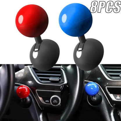 2024 Start Button Push Start Auto Ignition Button Cover Automotive One-Touch Button Rocker Car Engine Push Start Stop Lever