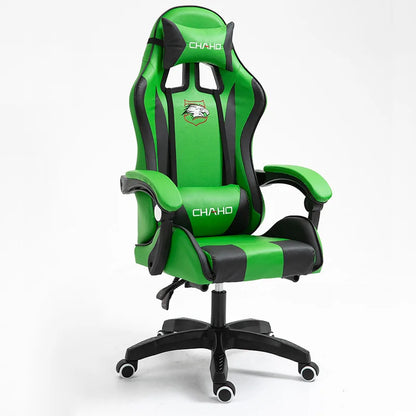 WCG Gaming Chair Office Latex Cushion Bluetooth Computer Chair High-Quality BOSS Chair Leather LOL Internet Anchor Racing Chair