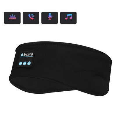 Wireless Bluetooth Sleeping Headphones Sports Headband Eye Mask