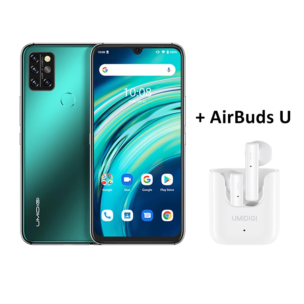 A9 Pro Android Smartphone MTK Helio P60 Unlocked 32/48MP Quad Camera 8GB 128GB 6.3" FHD+ Global Version Cellular 4150Mah