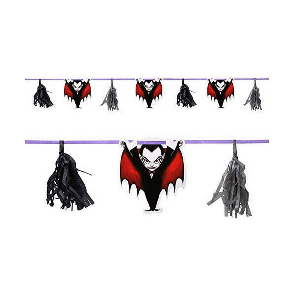 Garland Dracula 274 cm Halloween Red