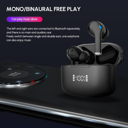 Bluetooth 5.3 Wireless Earbud  60 Hrs Playtime with LED Display for