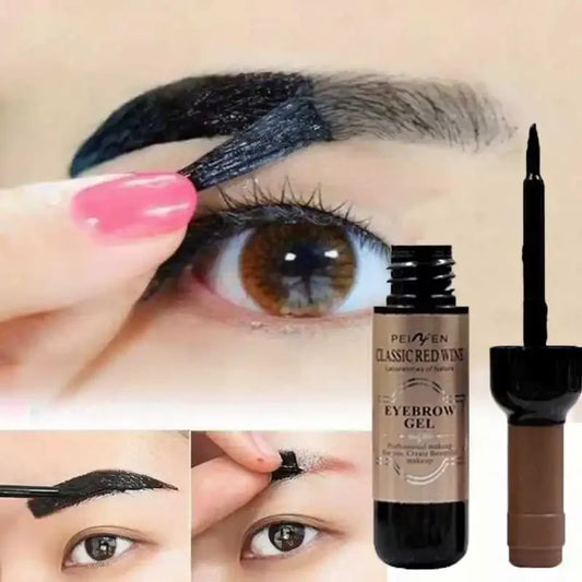 1Pcs Peel Off Eye Makeup Permanent Eye Brow Tattoo Tint Long Lasting Waterproof Dye Eyebrow Gel Cream Make Up Cosmetics