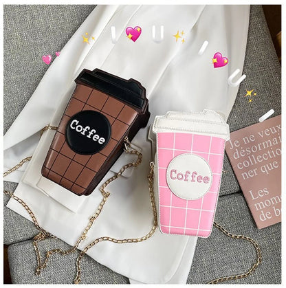 Novelty Phone Bags Purses Handbags for Women New Designer Luxury Women's Phone Bags Crossbody Coffee Design Ladies Satchel Bags