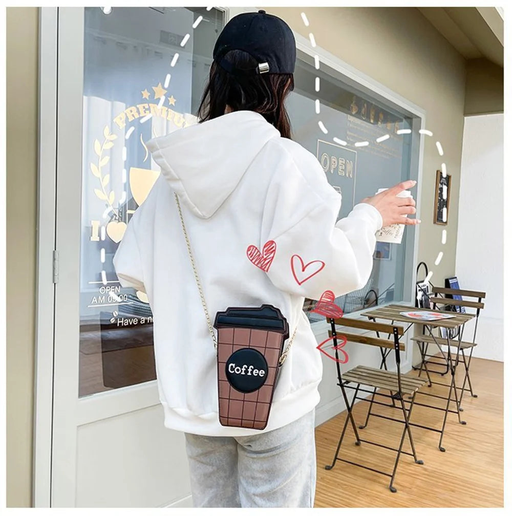 Novelty Phone Bags Purses Handbags for Women New Designer Luxury Women's Phone Bags Crossbody Coffee Design Ladies Satchel Bags