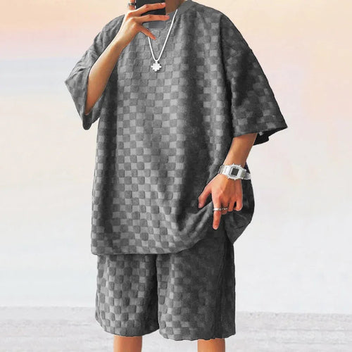 Men Leisure Oversized Two-piece shorts Set - Sexikinis Swim