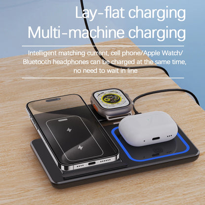 Magnetic Wireless Charger Stand for iPhone 15 14 13 12 Pro Max Apple