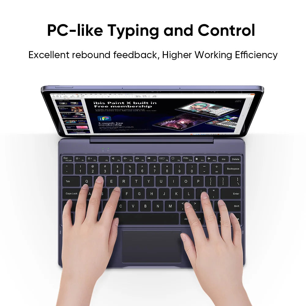 XPPen Smart Keyboard 0 to 175 Degrees Flexible Angle for Magic Drawing Pad Quick connection No Bluetooth or Cables