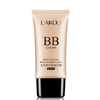 LAIKOU BB Cream Concealer Foundation Make Up Natural Dark Makeup Cosmetics Light Moisturizing Multi Sulution Blemish Balm Cream