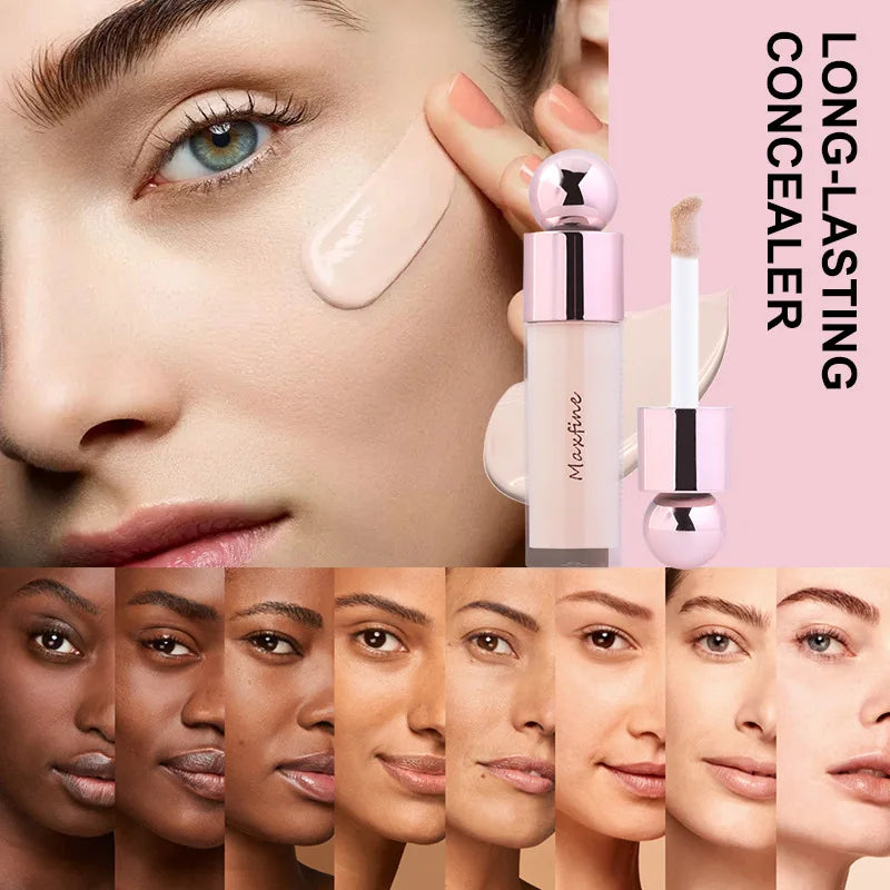 Matte Smooth Liquid Concealer Blush Cream Long Lasting Waterproof Foundation Moisturizing Makeup Base Full Coverage Face Make Up