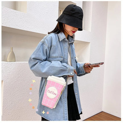 Novelty Phone Bags Purses Handbags for Women New Designer Luxury Women's Phone Bags Crossbody Coffee Design Ladies Satchel Bags