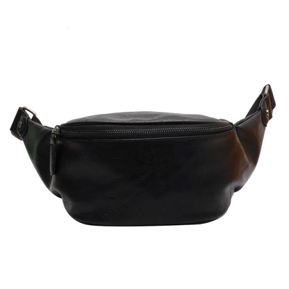 Luxury Brand Female Belt Bag Solid color Leather Fanny pack Purse Fashion Ladies Waist Bag Designer Shoulder Crossbody Chest Bag