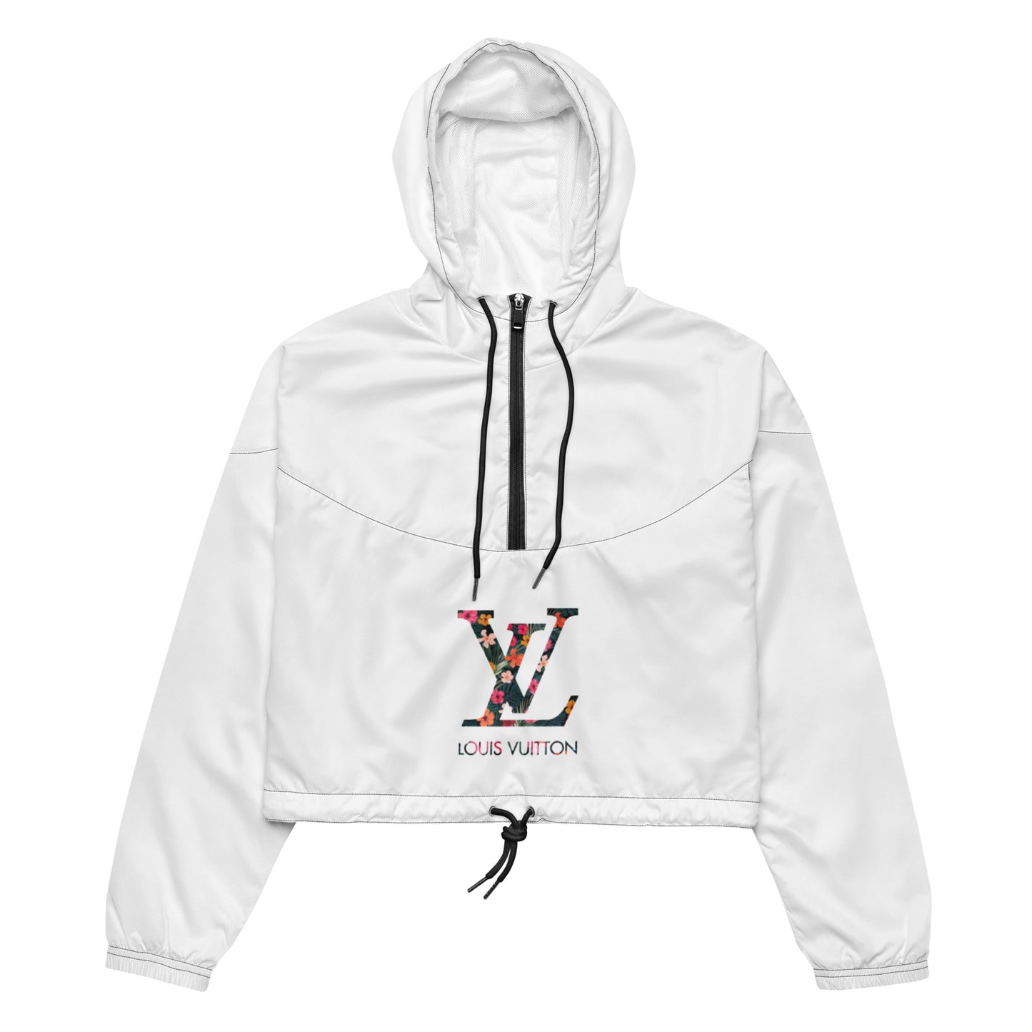 Women’s cropped windbreaker | Luxurious