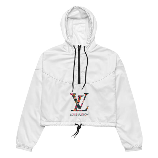 Women’s cropped windbreaker | Luxurious