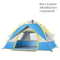 Travel Family Rainproof Windproof 1-4 Person Fully Automatic Tent Camping Sunshade Awning Shelter Beach Easy Open Hiking Tents