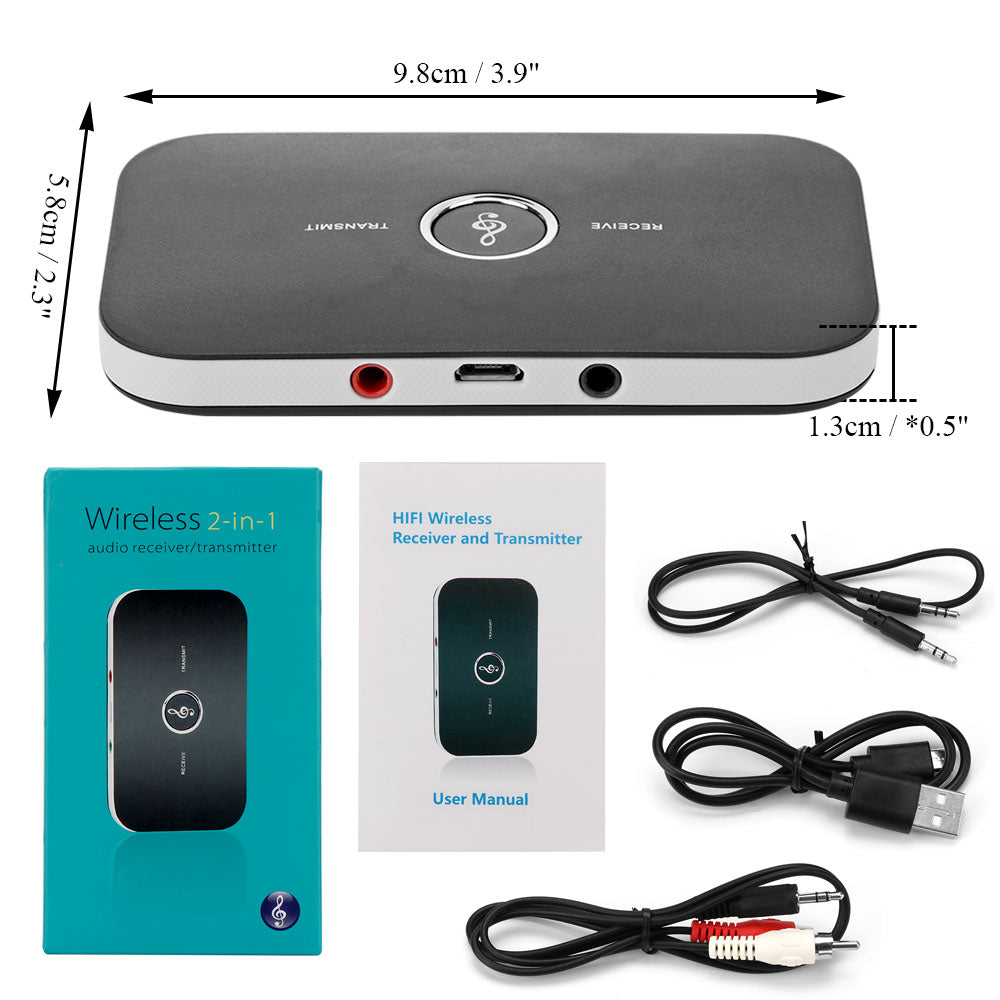 2 in 1 Bluetooth 4.1 Audio Transmitter & Receiver