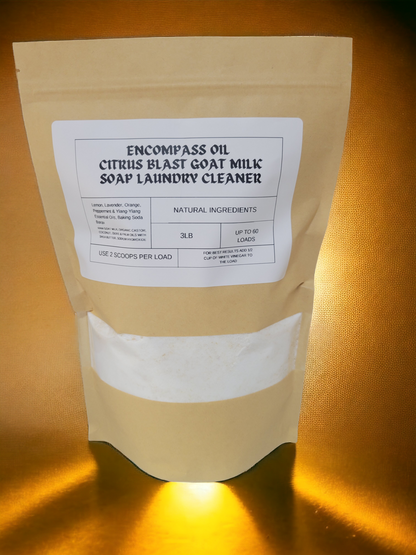 3.lbs Encompass Oil Goat Milk Laundry Soap