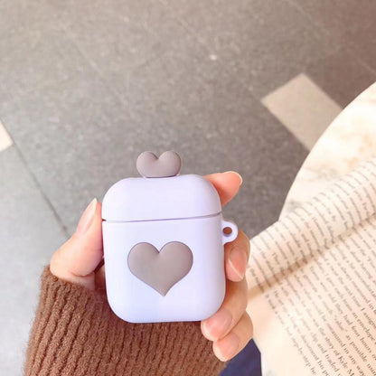 Pastel Heart AirPods Case